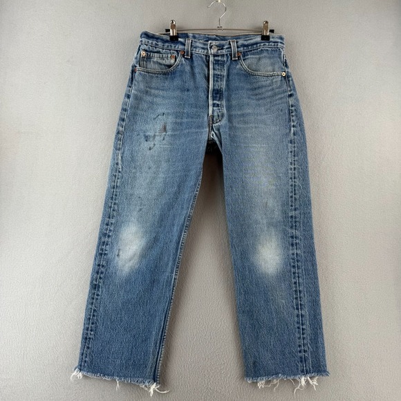 Levi's Other - Vintage Levis Jeans Mens 34 (Fits 30x24) 501 XX Cropped Made in USA